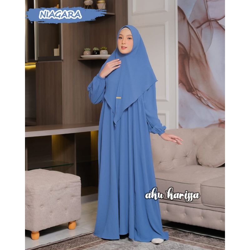 LIORA SET SYARI ORI AKU KARISSA,GAMIS SYARI, LIORA SET CRINGKLE