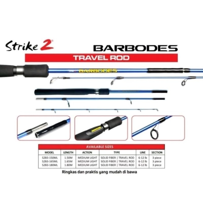 joran travel strike 2 barbodes