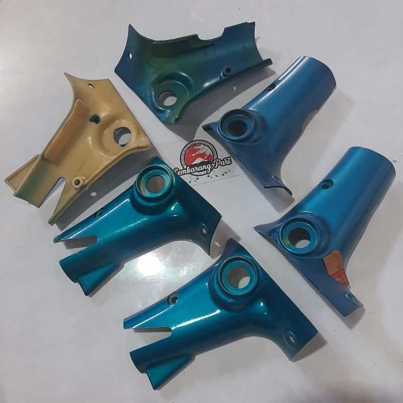 BATOK BAWAH COVER STANG KANAN KIRI SUZUKI FR FR70 JAMBUL ORI ORIGINAL NOS
