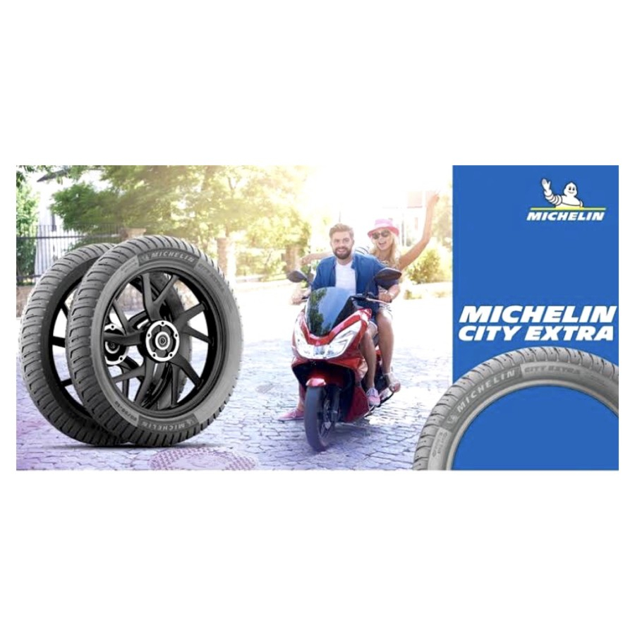 Ban Honda PCX 160 Michelin City Extra 110/80-14 + 140/70-13 ( Paket Hemat )