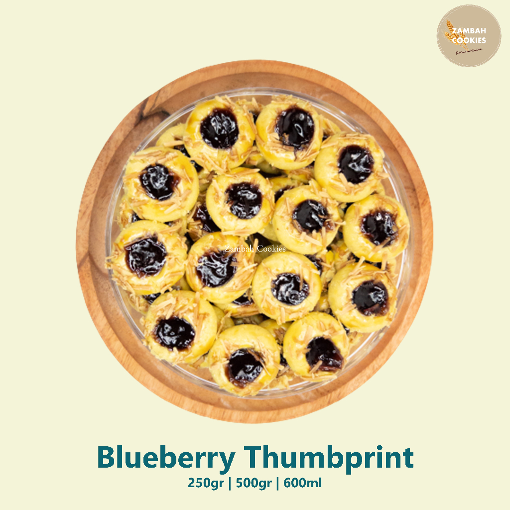 

Kue Blueberry Thumbprint