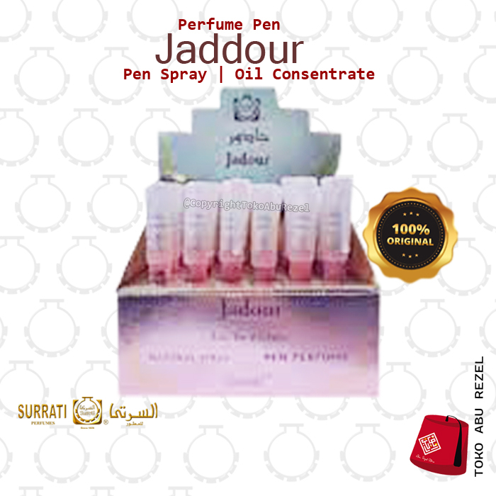 SURRATI JADOUR PEN 8ML | Parfum SURRATI | Pen Perfume 8ml | Original | Made in Holly Makkah | Oil Concentrate | Original