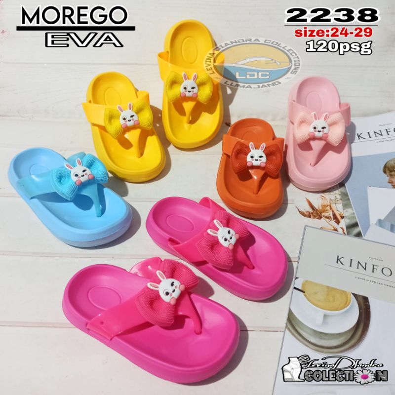 SANDAL JEPIT KARET EVA BONEKA MOREGO IMPORT 2238 (24-29)