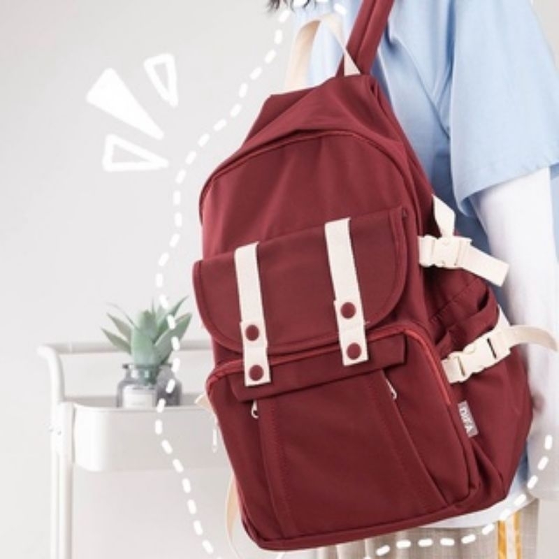 Holiday Bag New Arrival Tas Sekolah Anak Perempuan Sd Smp Sma Backpack Cewek Ransel Backpack Sekolah Kuliah Kerja Wanita