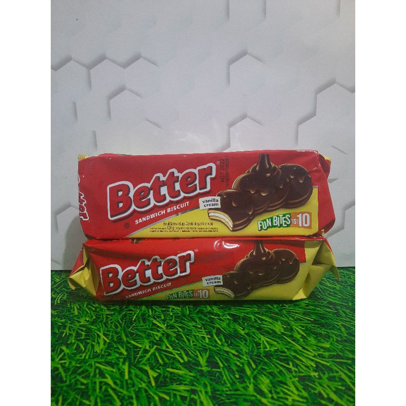 

better biskuit big pack 120 gr isi 10 pcs. harga tertera adalah harga per pack