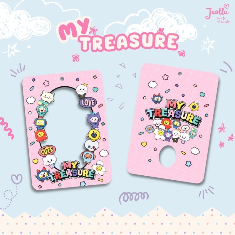 TREASURE TRUZ PHOTOCARD HOLDER ACRYLIC CAHOL