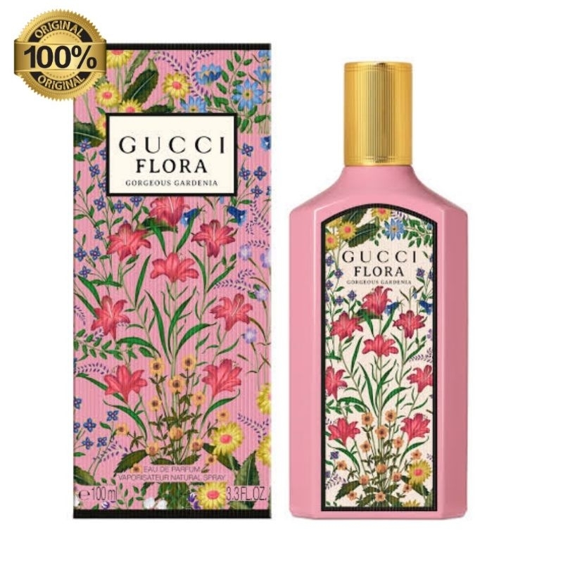 PARFUM GUCCI FLORA GORGEOUS GARDENIA ORIGINAL 100%