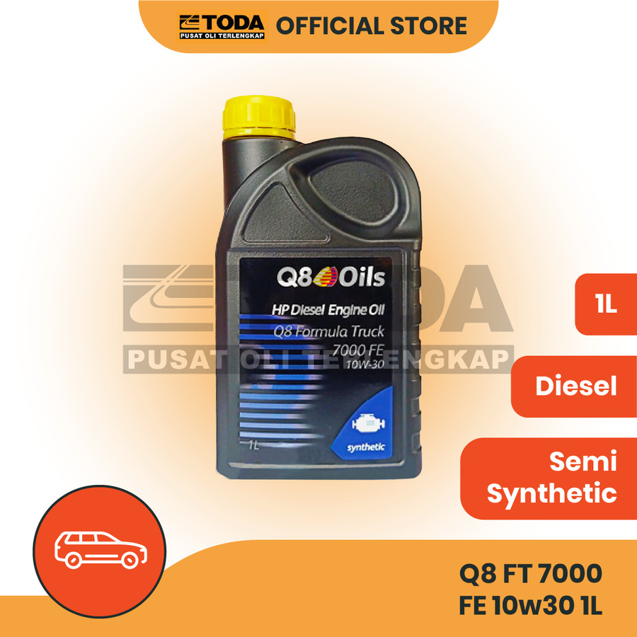 Q8 Formula Truck 7000 FE 10W-30 1L Original Oli Mesin Diesel