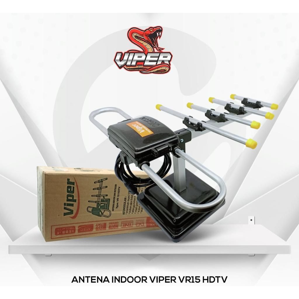 ANTENA DALAM RUANGAN TV INDOOR VIPER VR15