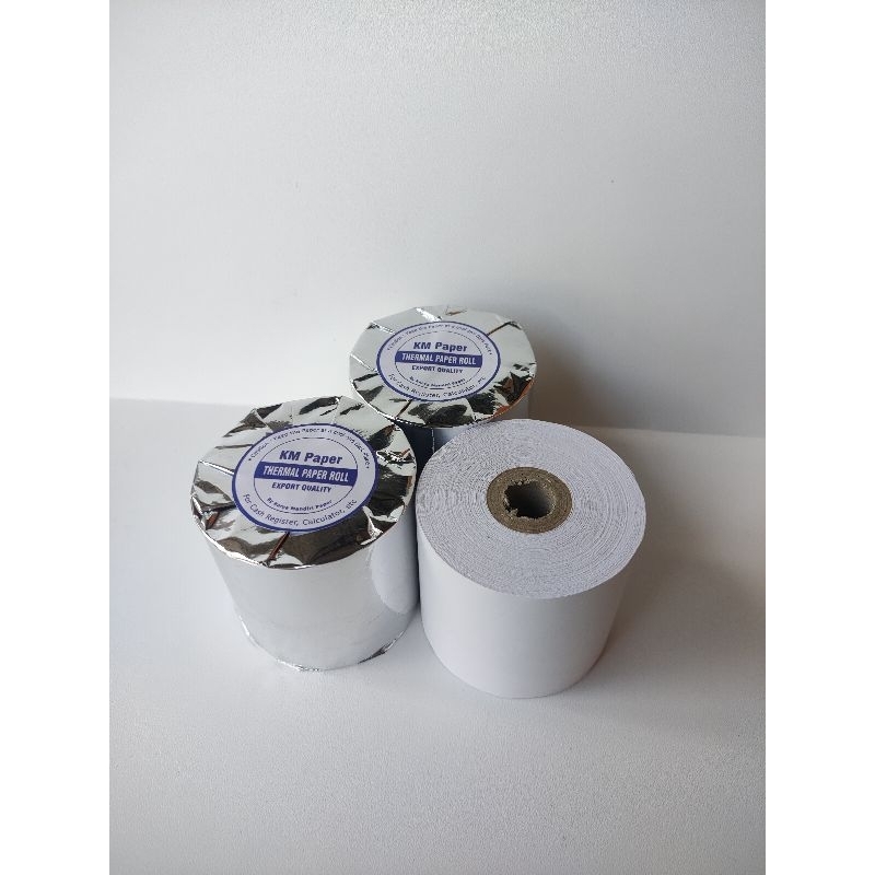 

Kertas Thermal Struk Cash Register 58x65 57x65 Printer Cash Register