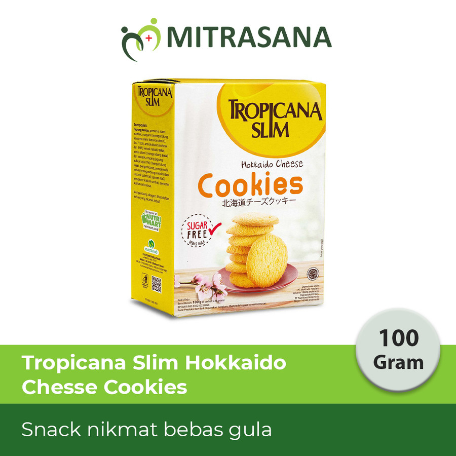 

TROPICANA SLIM HOKKAIDO CHEESE COOKIES 100g