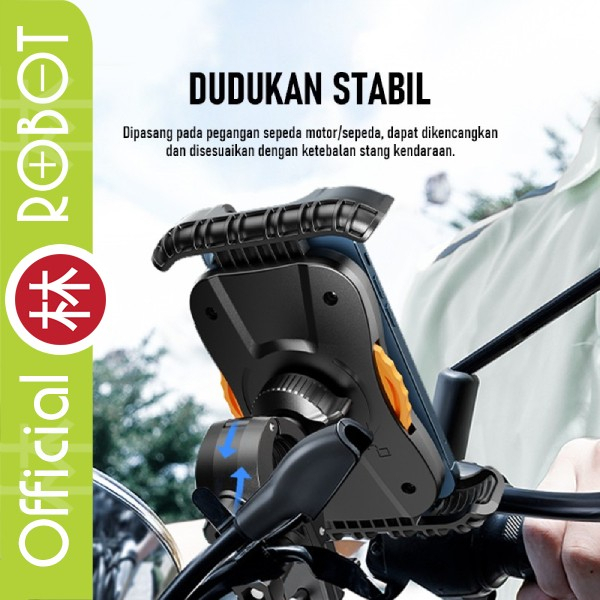 Robot RT-MH03 Motorcycle / Bicycle Holder Sepeda Motor Handle Stand