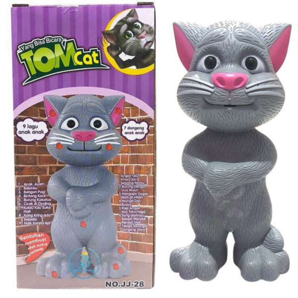 

Dijual Mainan Talking Tom Medium TOM CAT bahasa Indonesia Kucing Bicara JJ-28 Murah