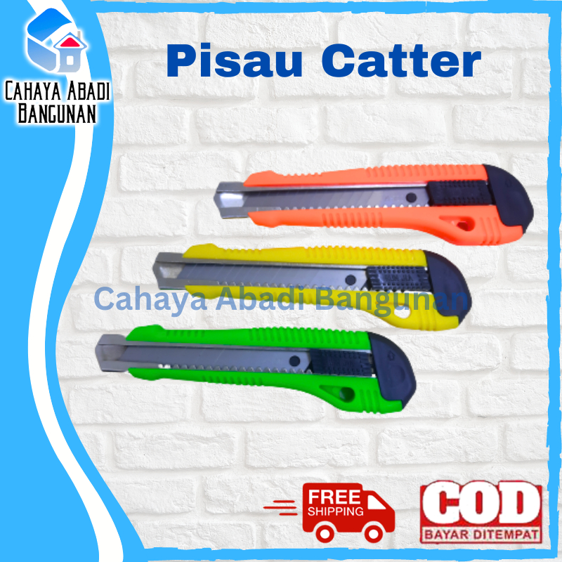 Catter Besar A-100 / Pisau Kater / Cutter Free Isi Ulang