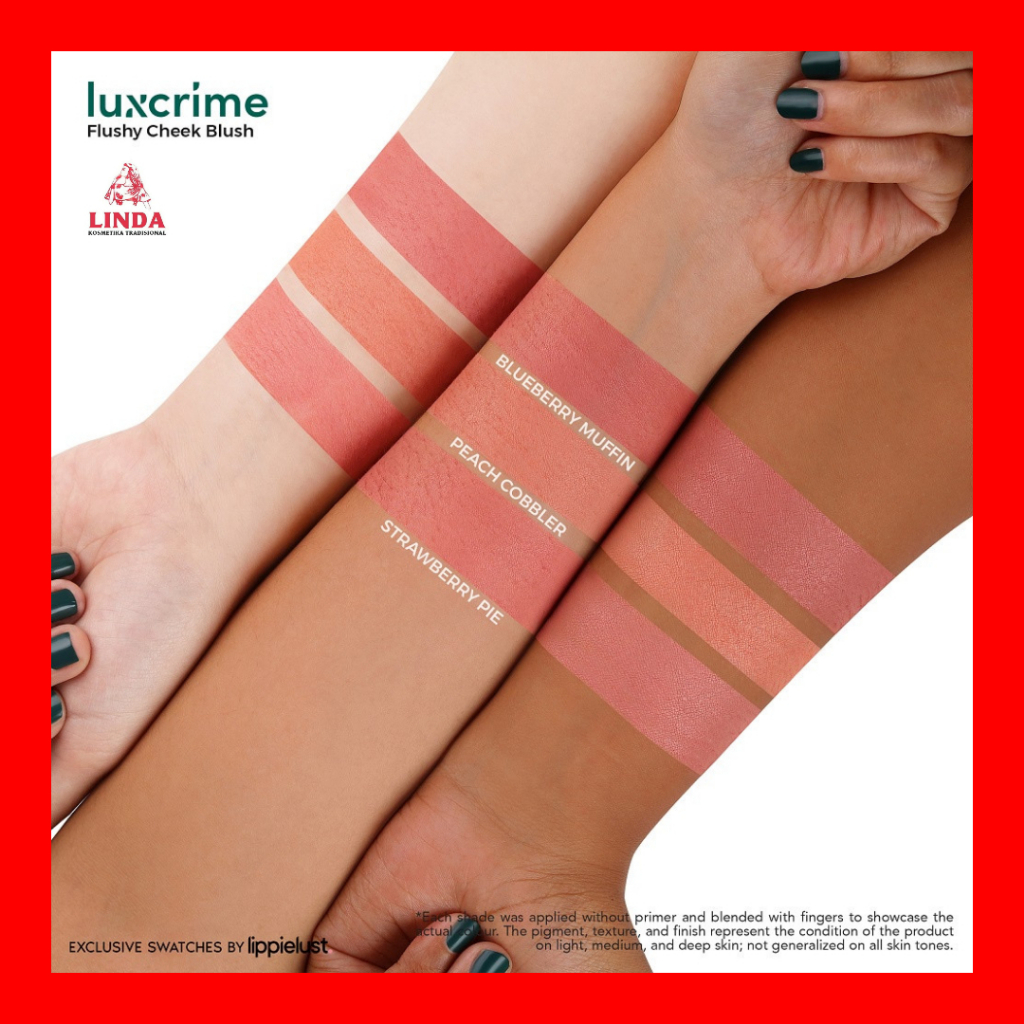 LUXCRIME Flushy Cheek Blush 3,5gr