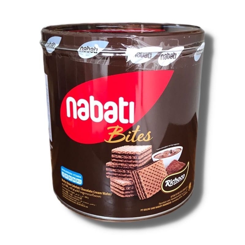 

Nabati bites coklat kaleng 287gr