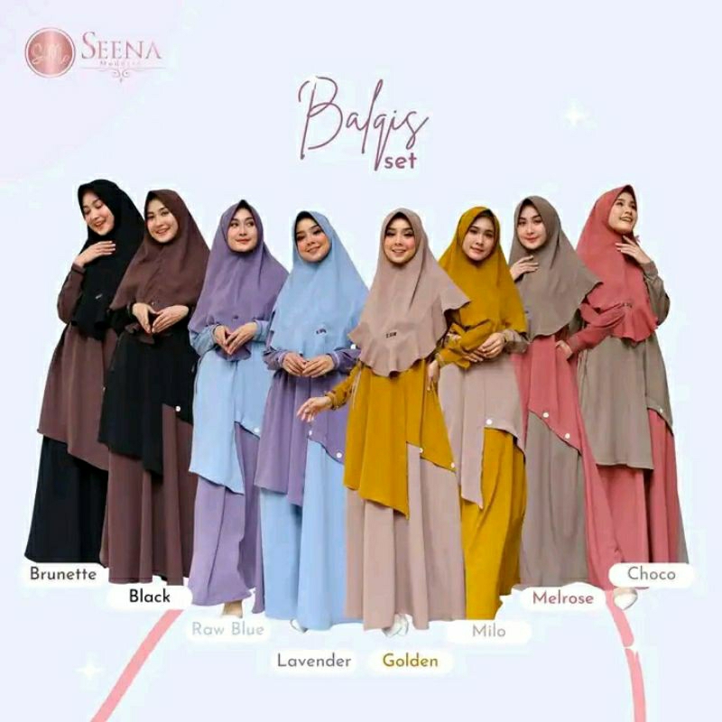 Balqis set by seena modesty
