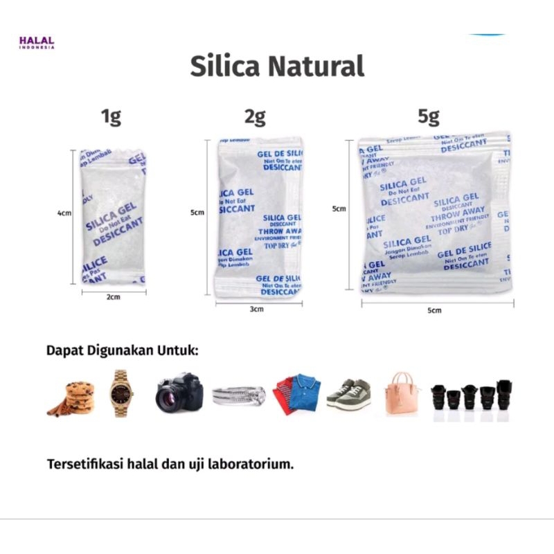 Silica Gel alami Natural