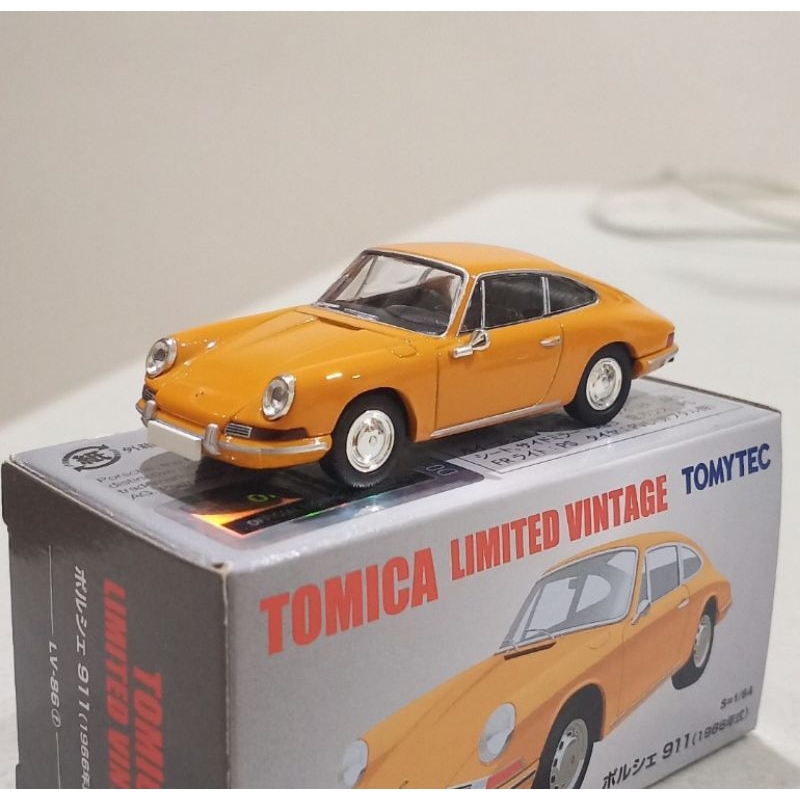 TLV TLVN Tomica Limited Vintage Neo LV-86f Porsche 911 Yellow