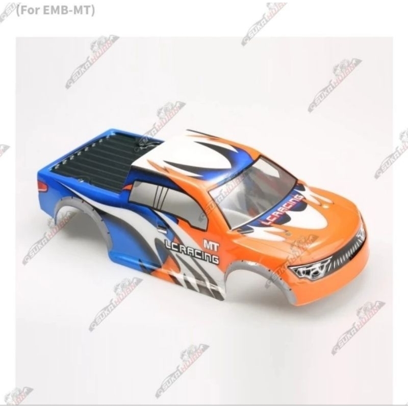 LC Racing L6164 EMB-MT 1/14 Painted Body (PC) Monster Truck Body 1/14