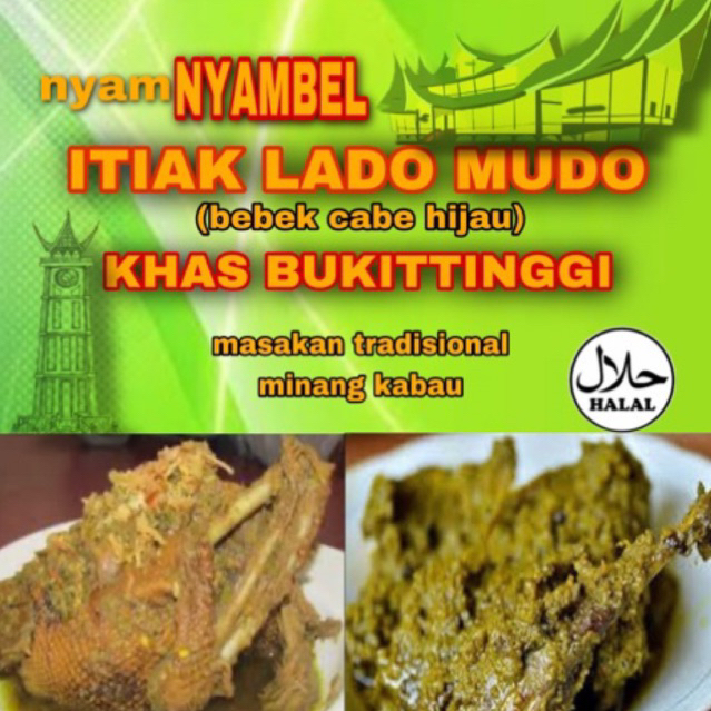 

itiak lado hijau (BEBEK CABE IJO) 1 ekor