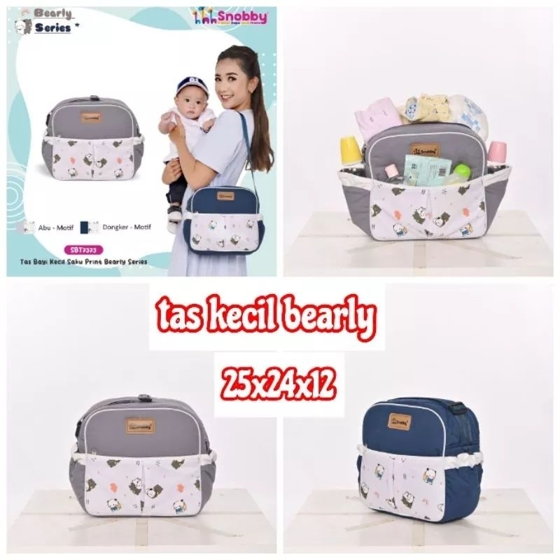 SNOBBY New Tas Bayi BEARLY Series Besar / Sedang / Kecil