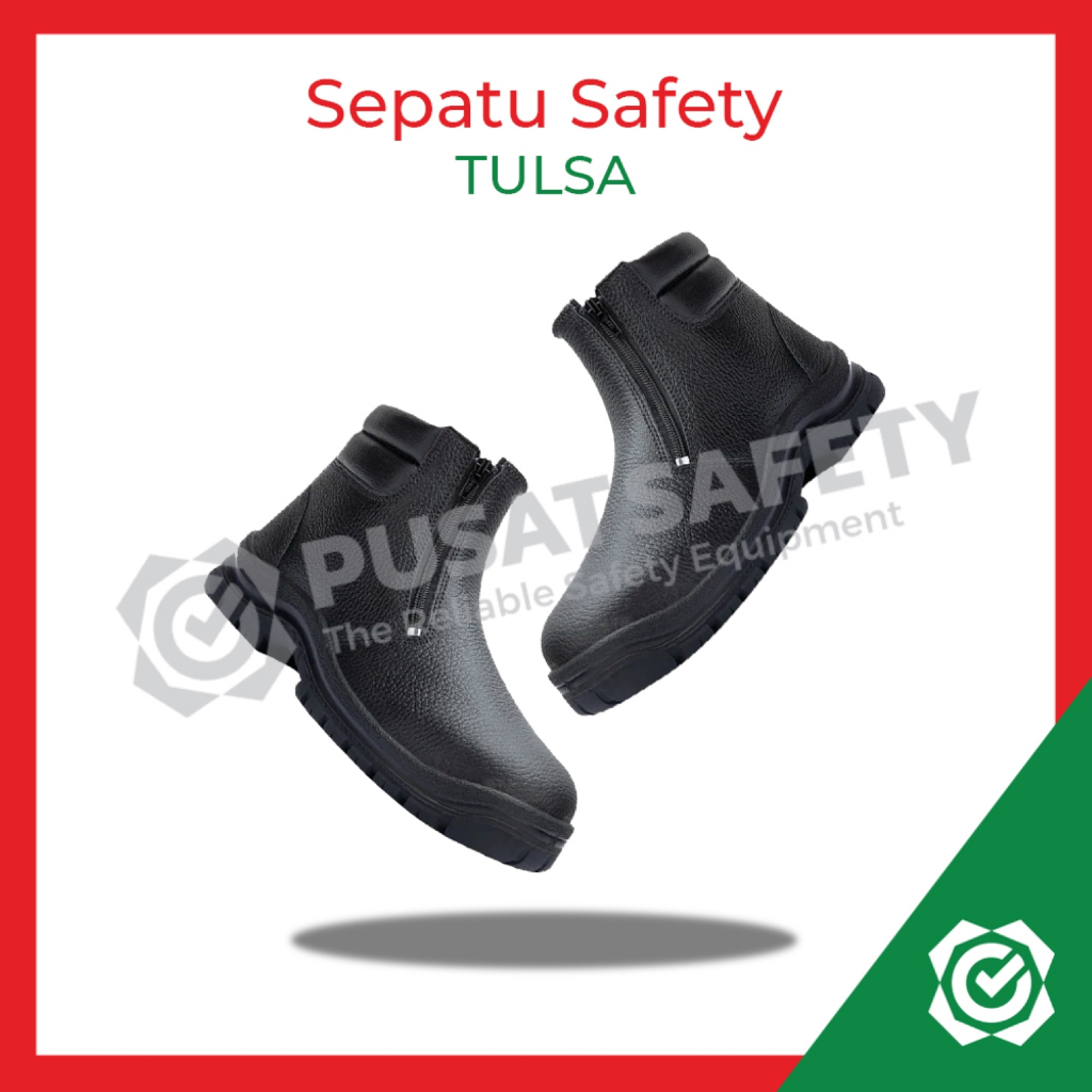 Sepatu Safety Kerja Proyek Krushers Tulsa