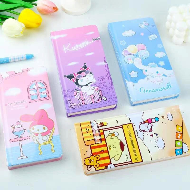 NOTEBOOK DIARY HANDBOOK KT SANRIO WEEKLY PLANER CINAMORROL MELODY KUROMI SQUARE GRID INNER PAGE FOR SCRAPBOOK JOURNALING @banyak