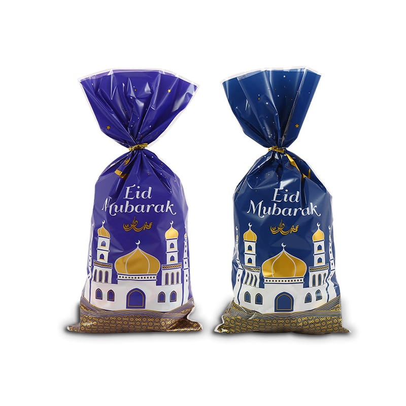 

(100pcs)Plastik Goodie Bag Lebaran/Plastik Serut Kue Kering Idul Fitri