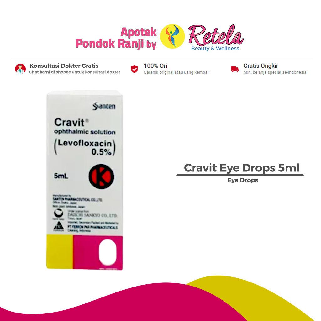 CRAVIT EYE DROPS 5ML