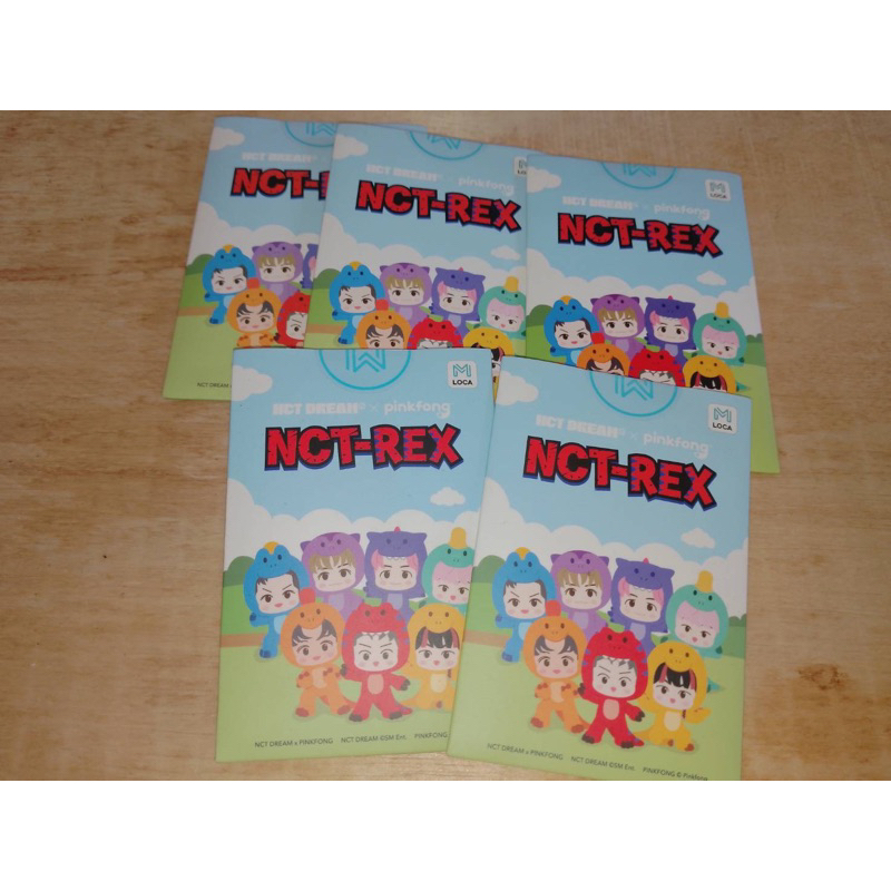 READY STOCK CASHBEE PINKFONG NCT-REX NCT DREAM GLITCH MODE SEALED HADIAH BIAS KADO