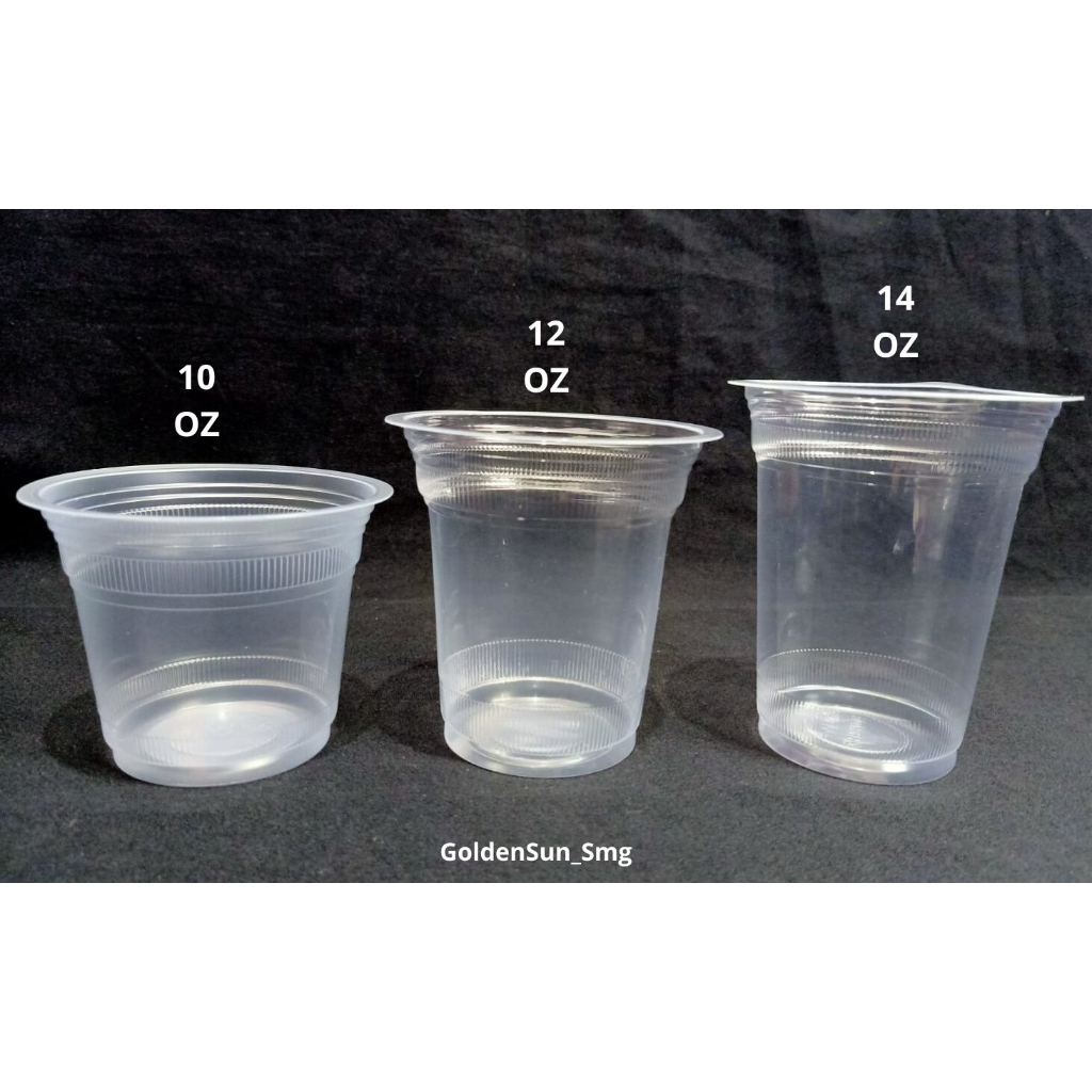 CUP ES/CUP JASUKE/GELAS PLASTIK/GELAS OZ/10 OZ 12 OZ 14 OZ