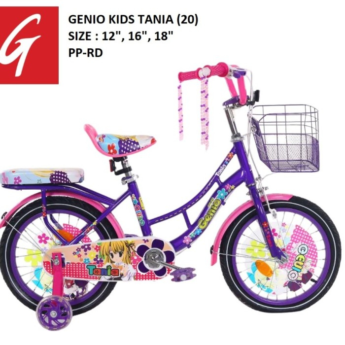Sepeda Anak Family Mini Tania Sepeda Anak Perempuan sepeda anak cewek sepeda anak perempuan - onlinepratama88