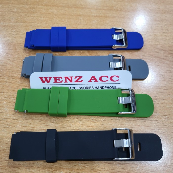 Strap Tali Jam Wristband Universal Silicone Rubber 18mm 18 mm