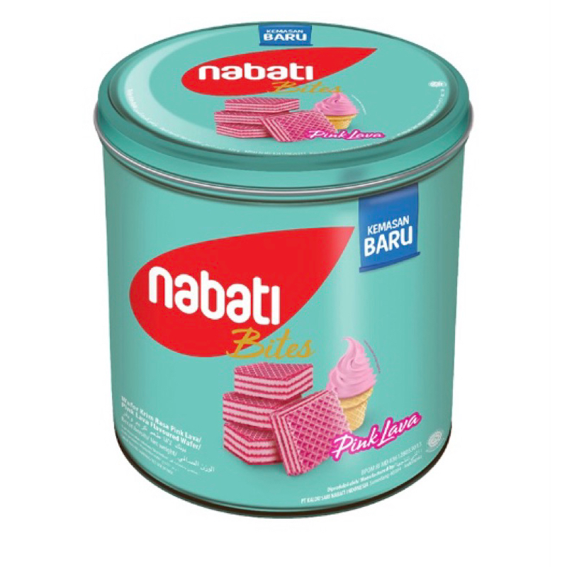 

Nabati Bites Wafer Pink Lava 287 gr