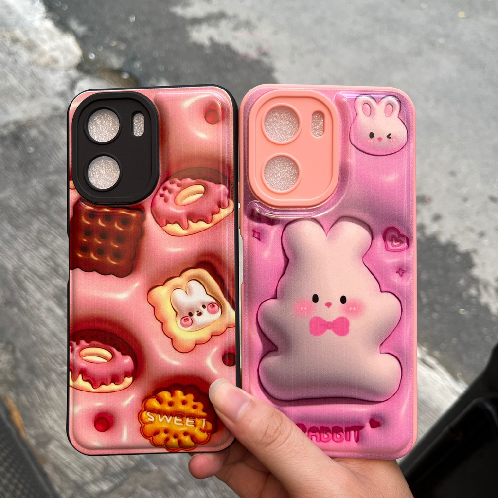 3d Case Motif Cookies Dll For Xiaomi Redmi 9A 9C 10A A1 2022