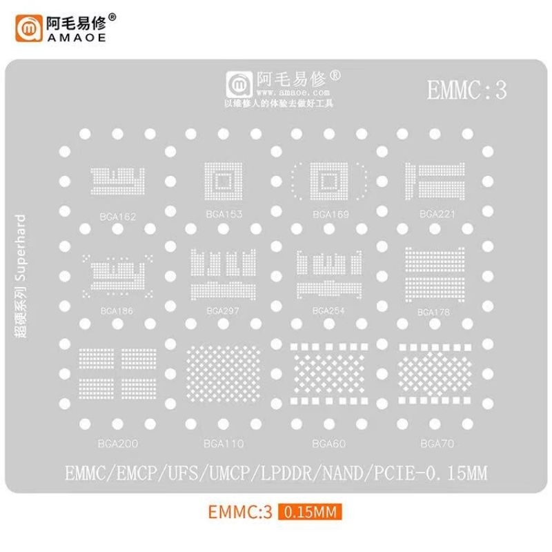 PLAT BGA AMAOE EMMC:3