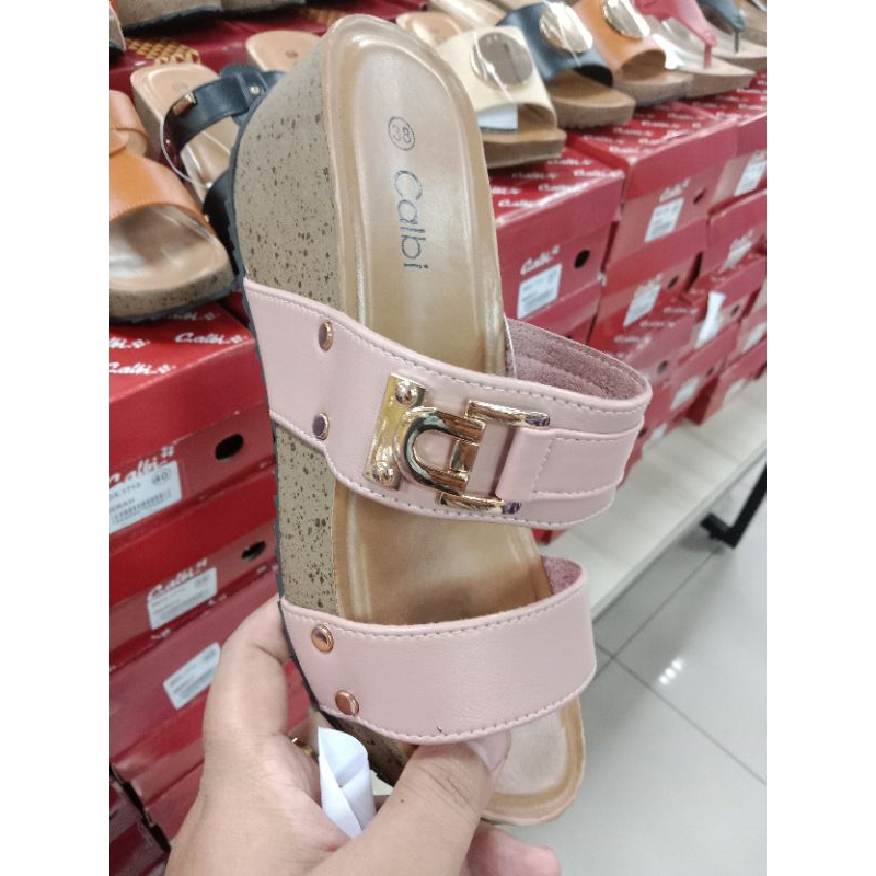wedges wanita calbi original