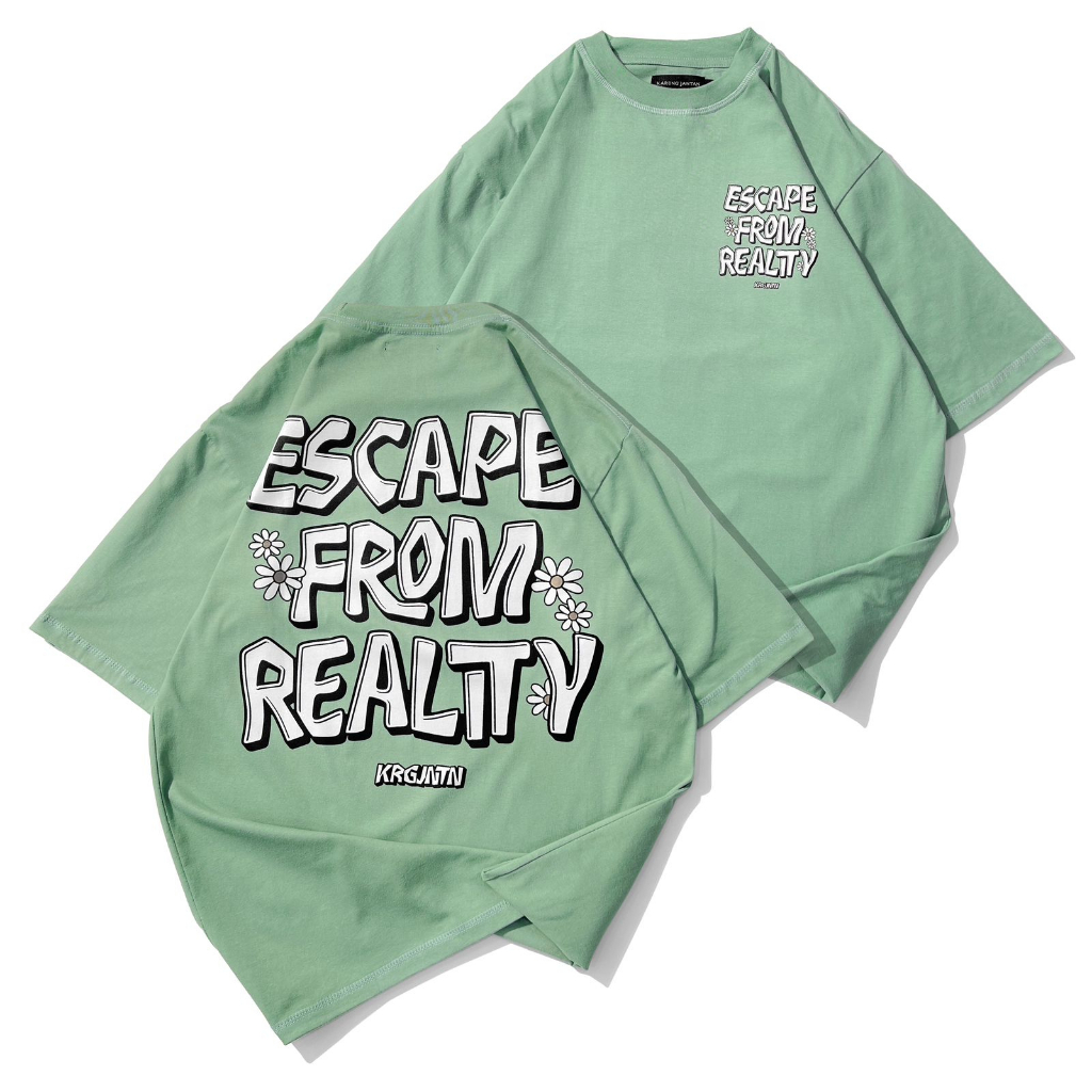 [Oversize] BAJU KAOS OVERSIZE / OVERSIZE T-SHIRT &quot;Escape&quot;