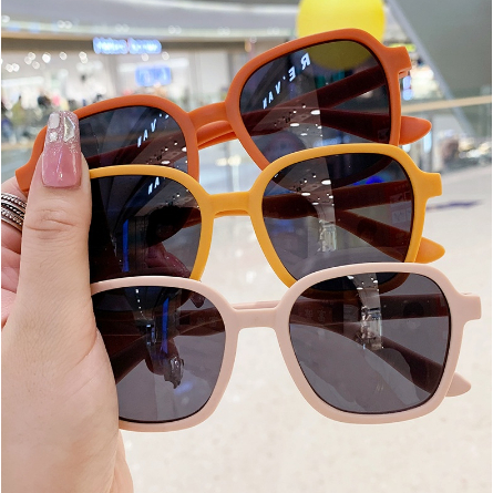 KACAMATA ANAK PEREMPUAN KOREA FASHION LUCU KACA MATA LAKI LAKI HITAM NEW TREND TERBARU KOTAK HIGH QUALITY KIDS SUNGLASSES | FADHILAH SHOP BJB