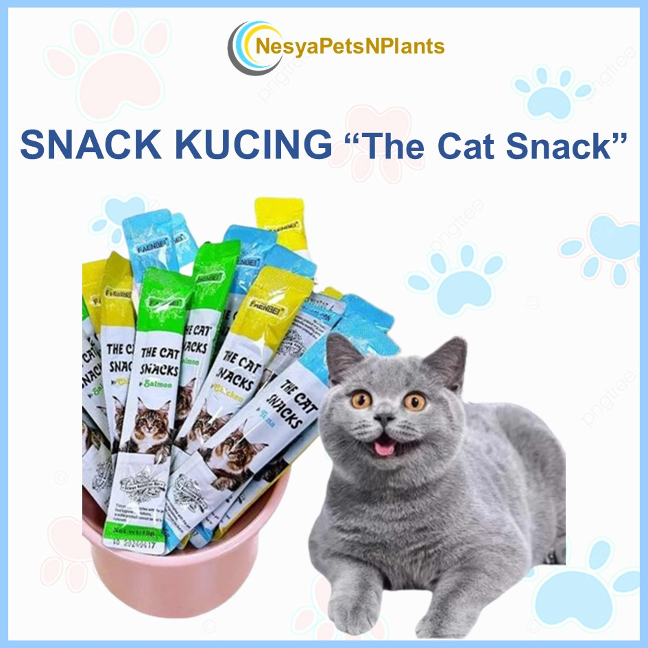 Snack Camilan Kucing The Cat Snack Penggemuk Kucing Snack Pelebat Bulu Kucing