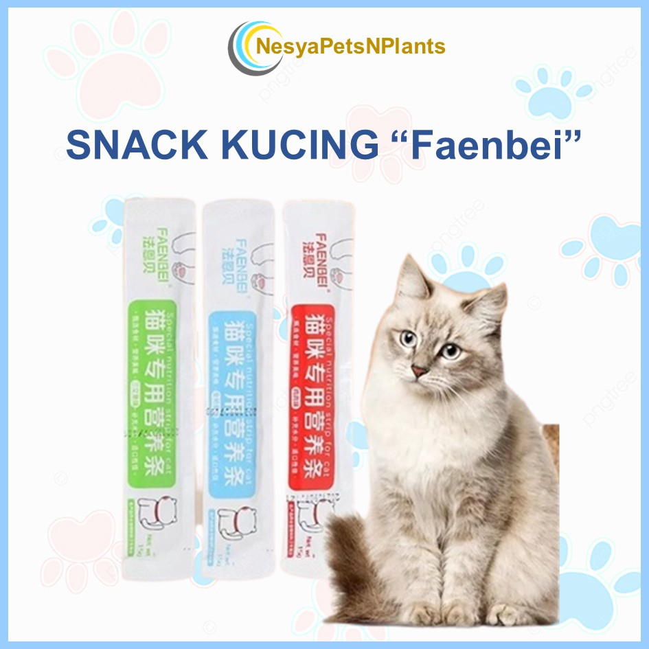 Snack Kucing Cat Snack Penggemuk Kucing Camilan Kucing FaenBei Makanan Kucing Basah