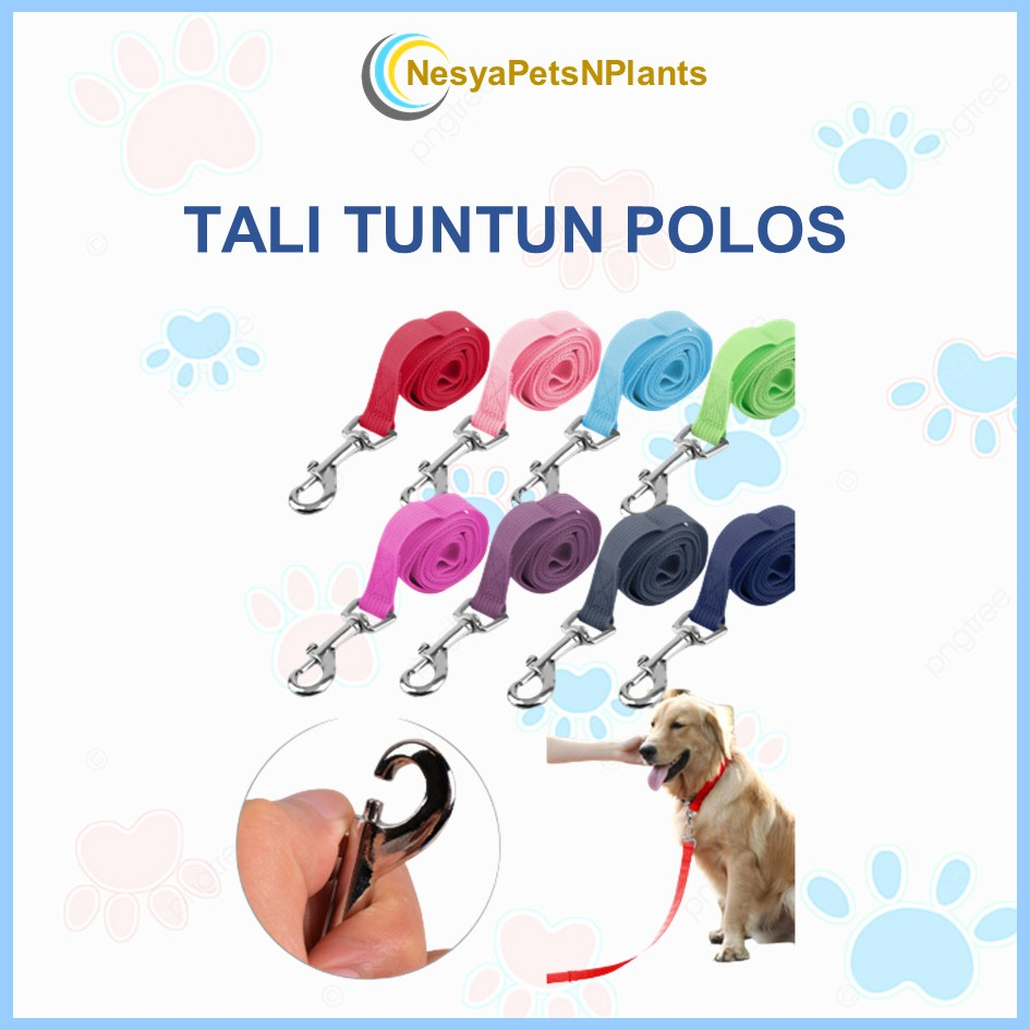 Aksesoris Tali Tuntun Kucing Panjang 120cm Polos