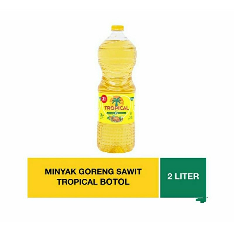 

Tropical Minyak Goreng PET 2L / Minyak Goreng Botol 2 Liter