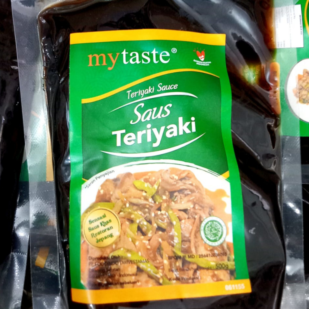 My Taste Teriyaki Sauce 500gr / Saus Teriyaki Mytaste Foodindo Saos