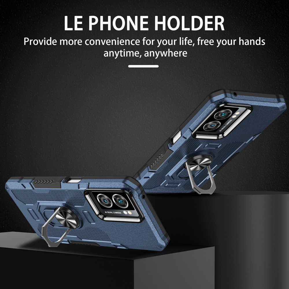 Case Armor OPPO A16 Iring Cincin Magnetic Kesing Hp Protect kamera Premium Hard Case Standing Robot Pelindung Kamera