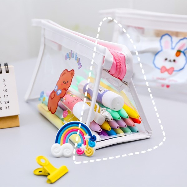 Dompet Pouch Mika Serbaguna Buat Make Up Kosmetik Skincare Tempat Alat Tulis Traveling Pouch AS07