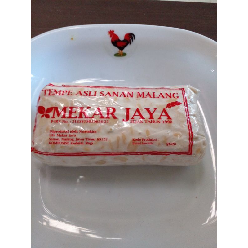 

Tempe per potong/tempe mendol/tempe menjes/tempe kacang