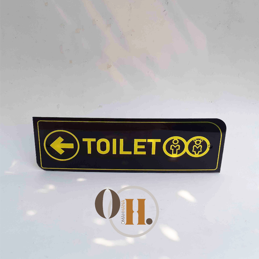 

Akrilik Arah Toilet - Akrilik Signage Toilet - Penunjuk Arah Toilet