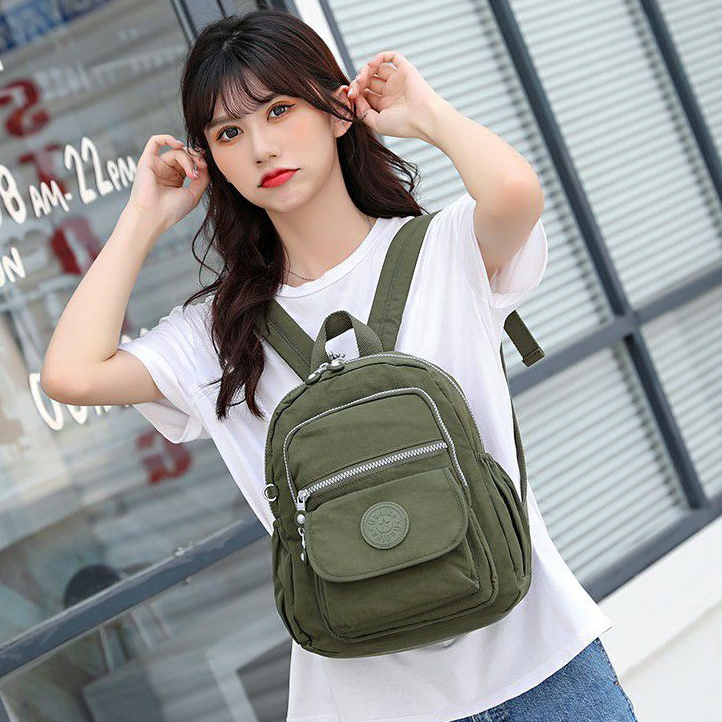 GUDIKA 5017 | Backpack Waterproof Wanita Tas Ransel Laptop Anti Air Import Original | Ransel Cewek | Ransel Perempuan | Tas Wanita